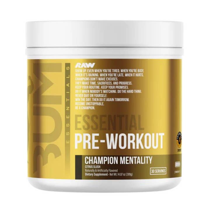 Campus Protein - Wholesale Oral Supplement/Vitamin - BUM Essential Pre-Workout12