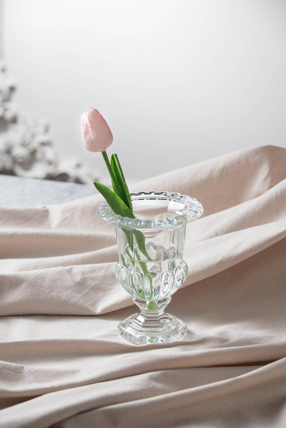 A&B Home Group Inc. - Wholesale Vaas - Crystal Elegance glazen vaas D11,4x15 cm2