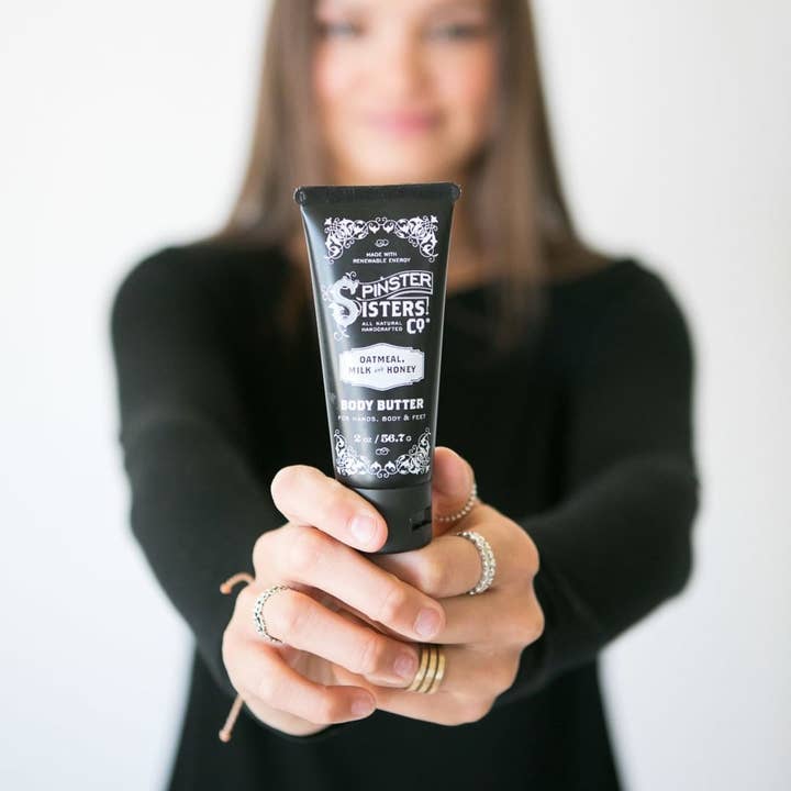 Spinster Sisters Co. - Wholesale Body Balm/Butter - Fair Trade Shea Body Butter Lotion: Deeply Moisturizing
