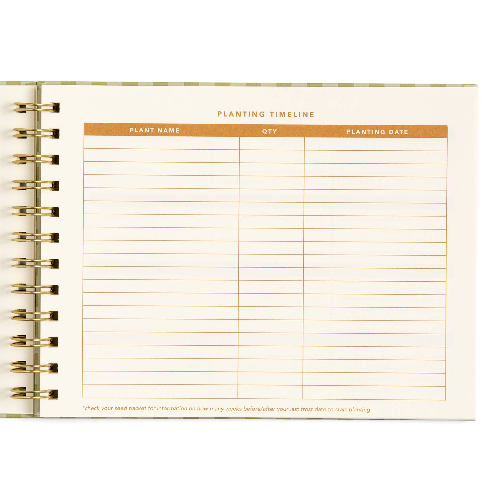 Paper Farm Press - Wholesale Planner - Life On The Homestead Garden Planner - Gingham13