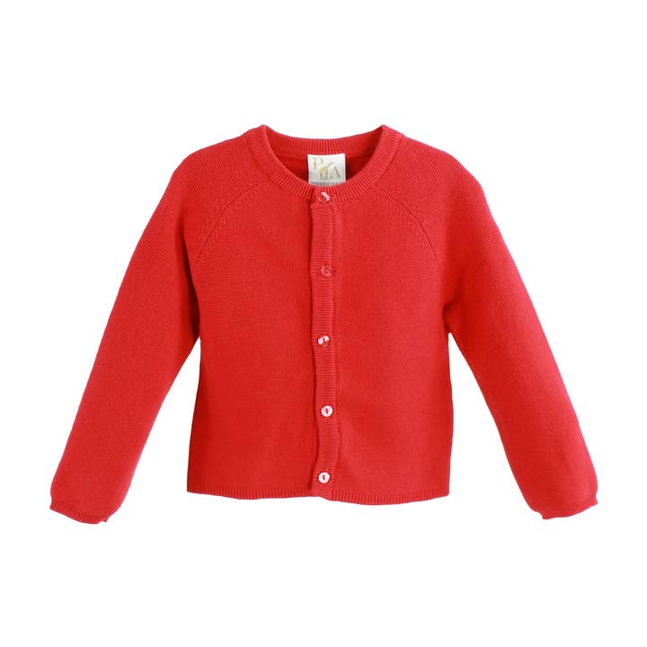 Jersey tipo cárdigan de punto con estampado para venta al por mayor de Petit Ami & Zubels