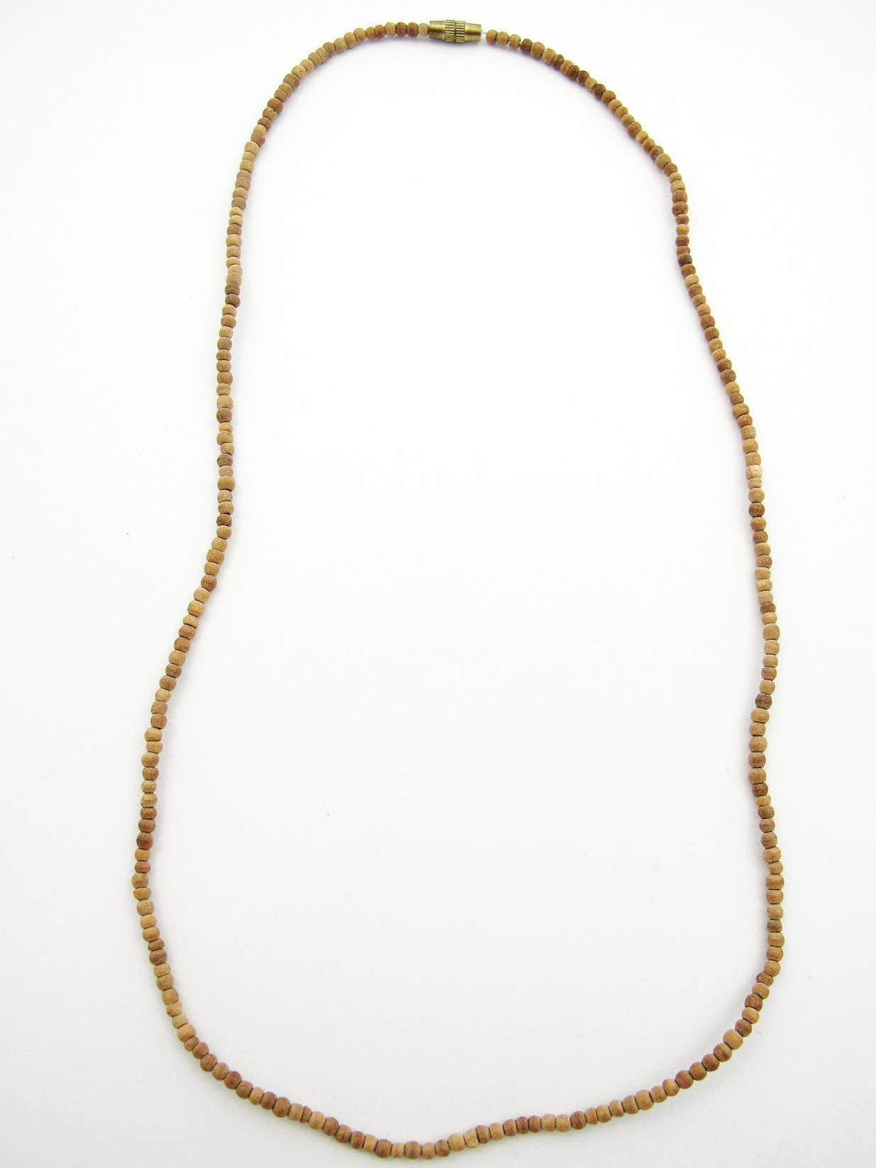 Tika - Wholesale Beaded/Pearl Necklace - Wood Necklace- 3mm1