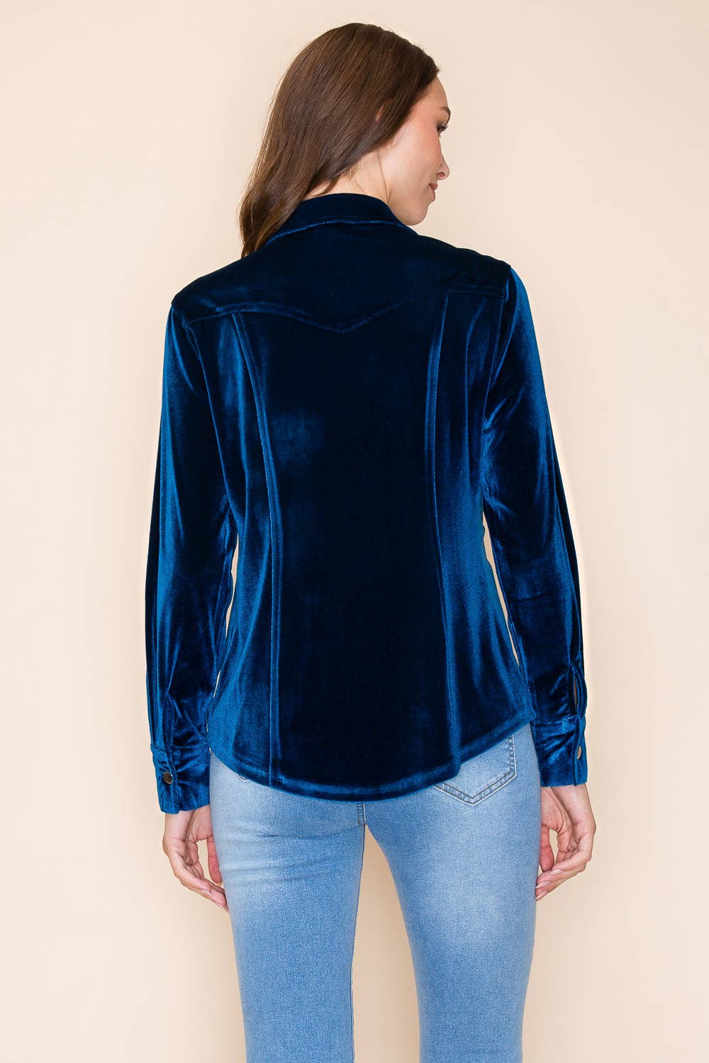 W.A.Y. --Wonderful And Young - Wholesale Shirt - Women's - W.A.Y VELVET SHIRT4