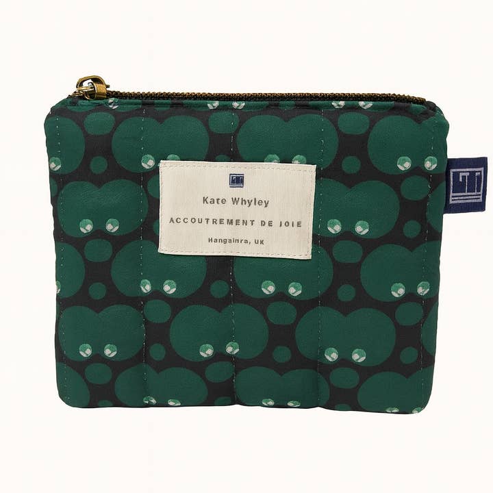 Bolsa de acessórios com design de impressão Floresta Verde 3 tamanhos por atacado de Kate Whyley