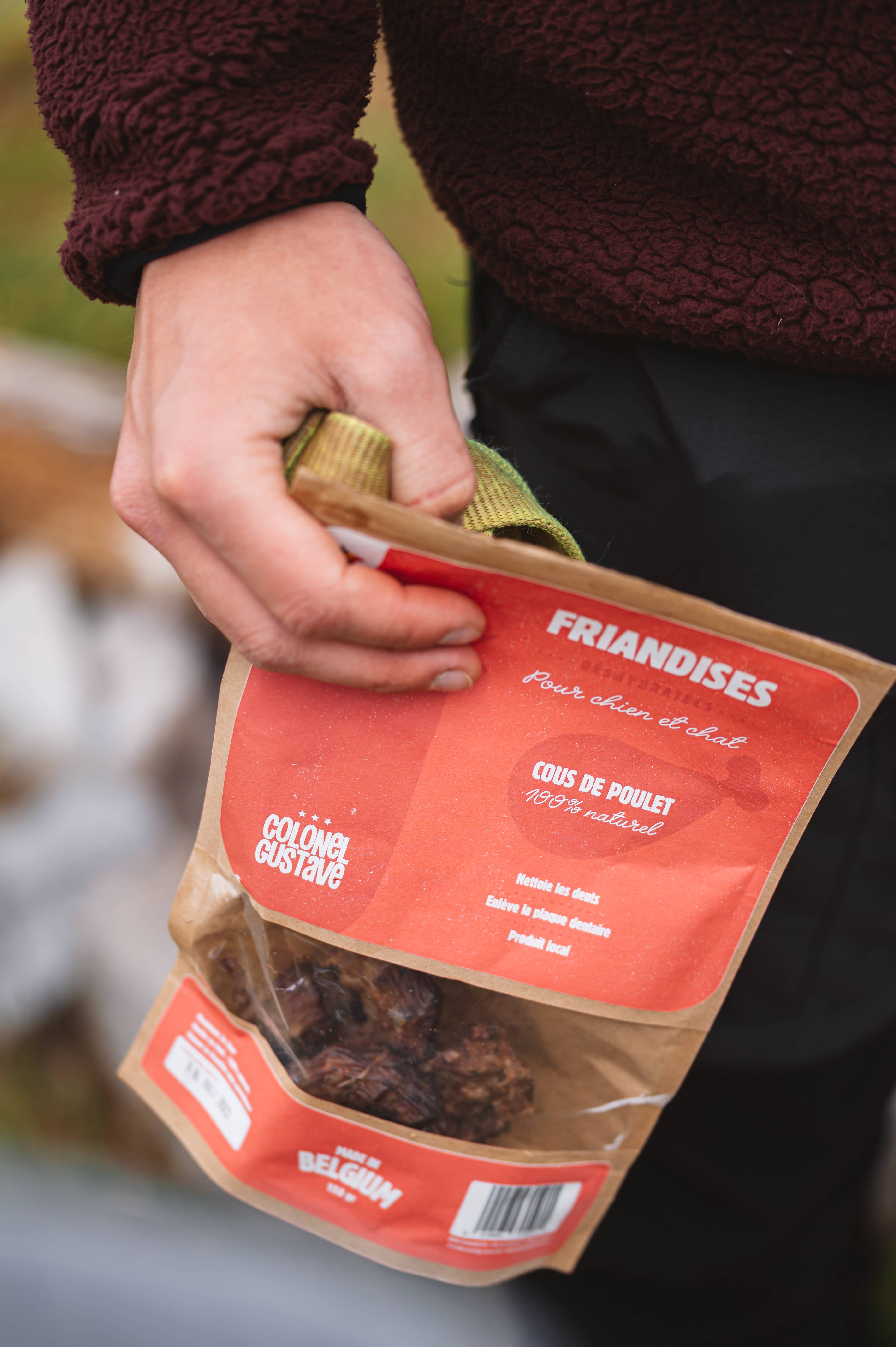 Colonel Gustave - Wholesale Pet Treats - Dog - Chewable treats - chicken necks1