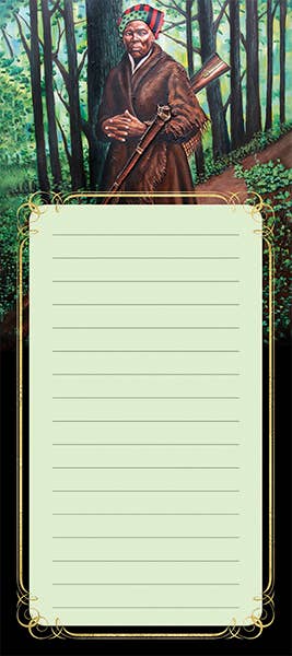 African American Expressions - Wholesale Notepad - Harriet Tubman Magnetic Notepad0