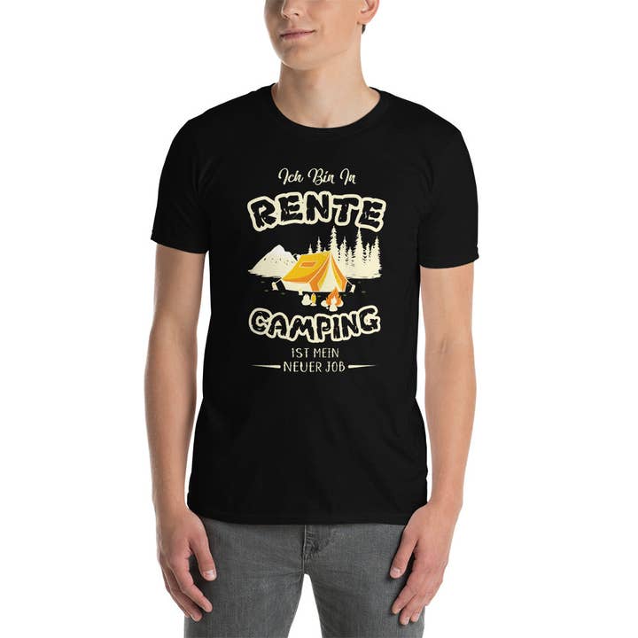 Rente und Camping Unisex-T-Shirt für den Großhandel von Souverista