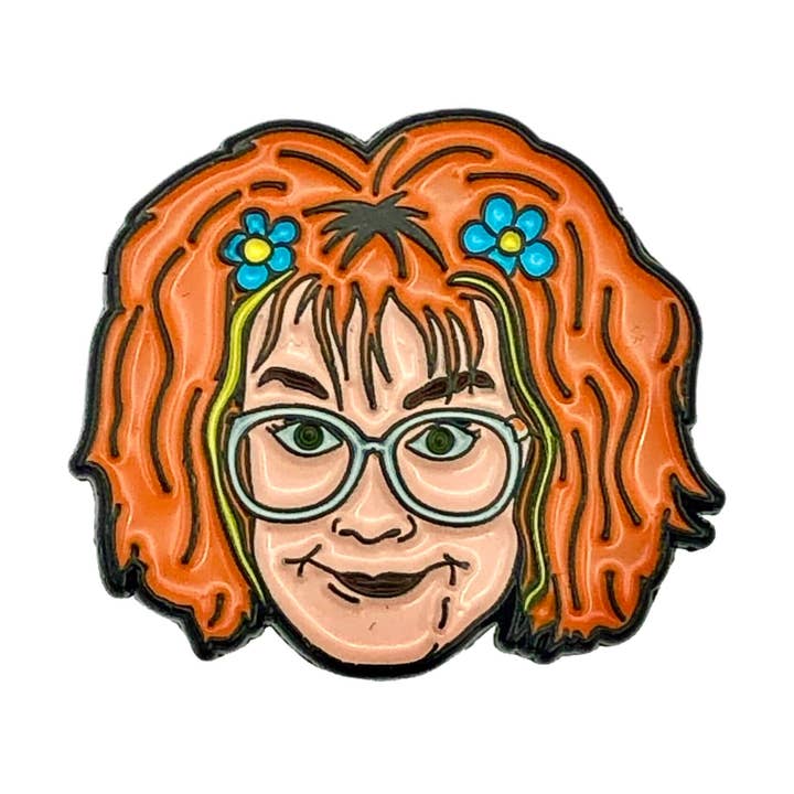 Lindy Enamel Pin for wholesale by Bite Your Granny