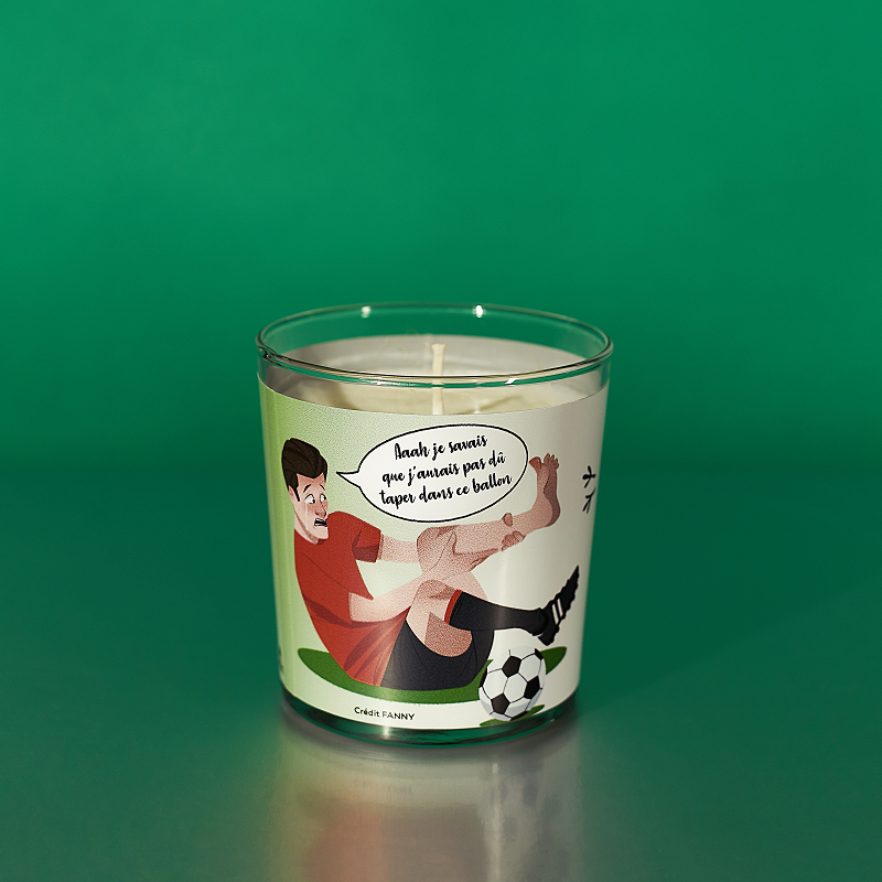 Woogy - Wholesale Jar/Filled Candle - La Foot - Crazy Grass0