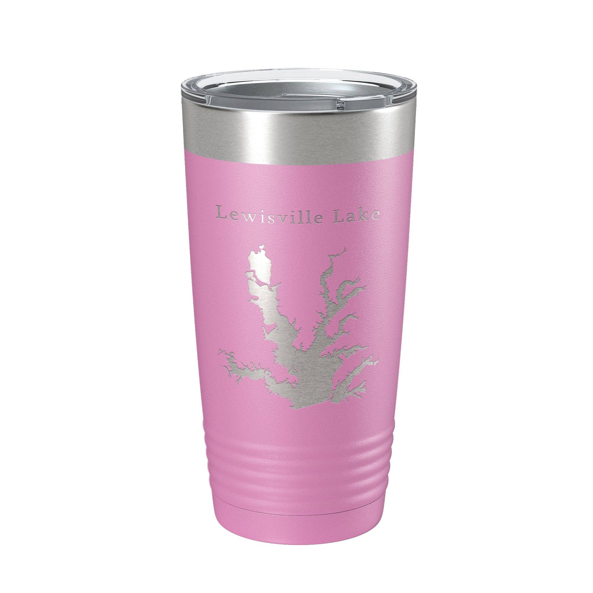 CarveBright - Wholesale Insulated Mug/Tumbler - Lewisville Lake Map Tumbler Travel Mug Insulated Laser Engraved Coffee Cup Texas 20 oz14