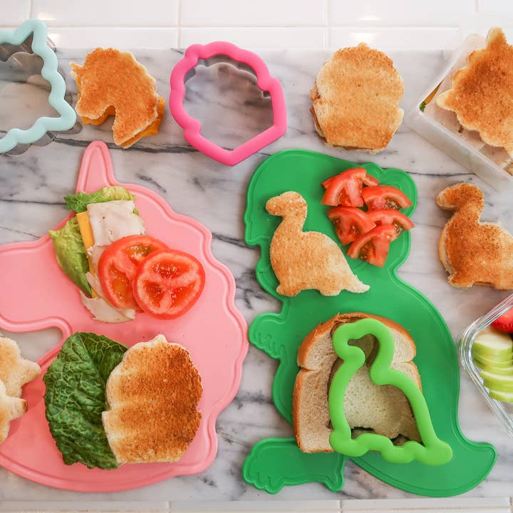 Handstand Kitchen - Wholesale Kitchen Tool/Gadget - Rainbows & Unicorns Sandwich Cutter Lunch Set