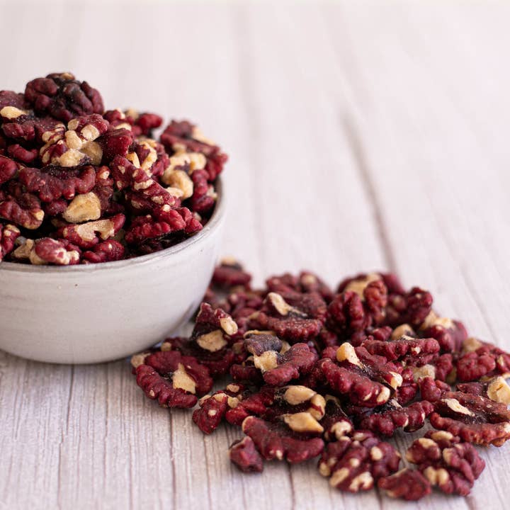 True California Organic Nuts: Pistachios, Almonds, & Walnuts - Vendita all'ingrosso Frutta secca - Noci rosse Livermore biologiche