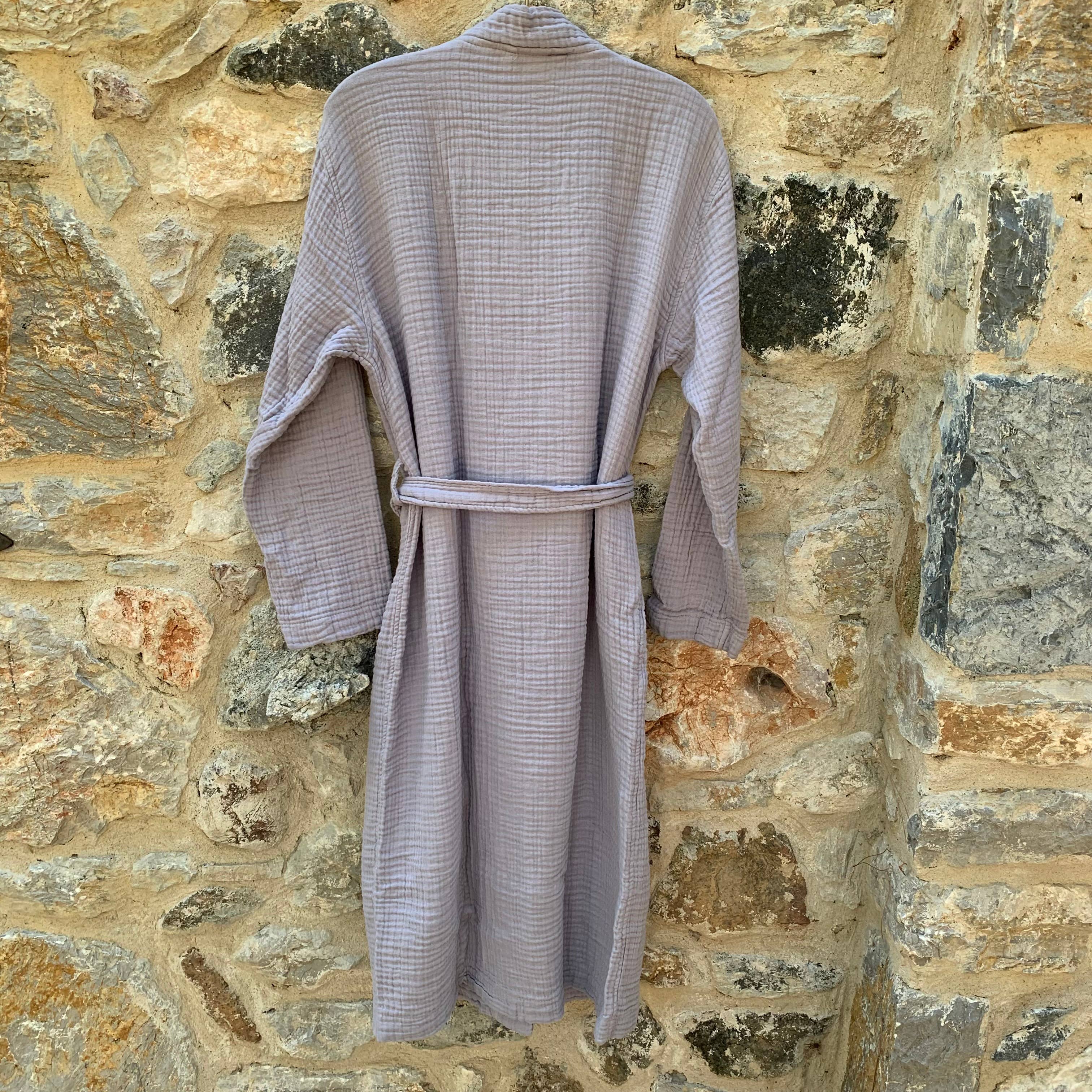 loom.ist - Wholesale Robe - Unisex - Muslin Bathrobe19