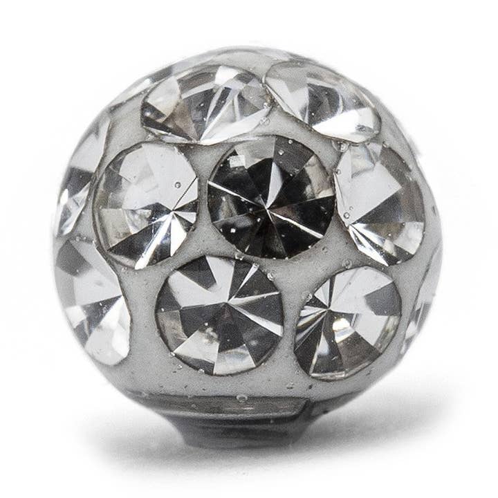 Clip bola epoxi con cristales (3 mm) para venta al por mayor de Bodywings