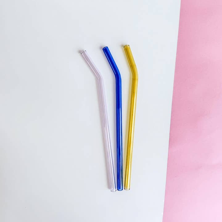 Luxey Cup - Wholesale Drinking straw - SIPSTRAWS - Thin Reusable Glass Straws —3 pack1