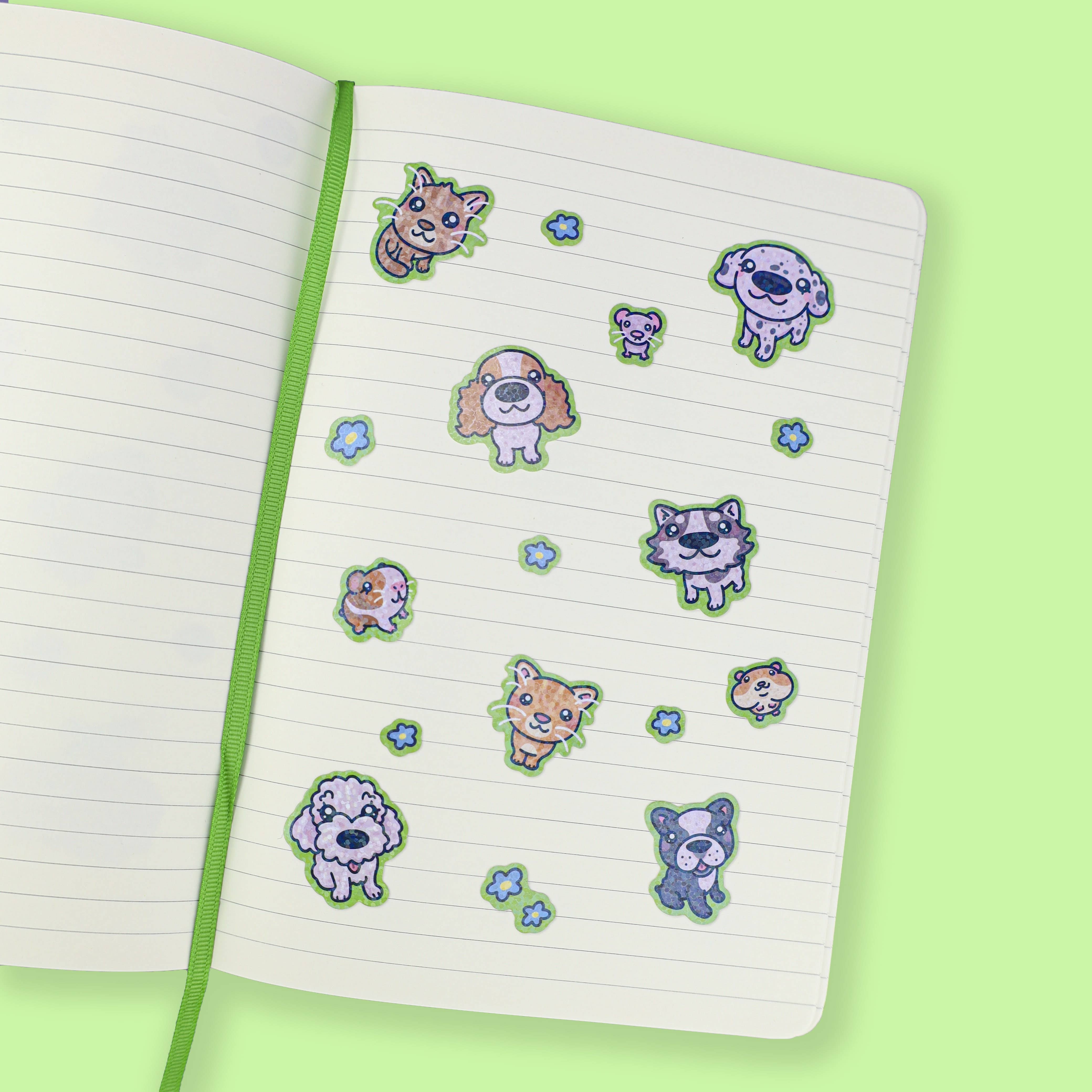 Turtle's Soup – wholesale Wall decal/stickers – Big Head Animals | Pets | Funny | Cute | Sticker Sheet3