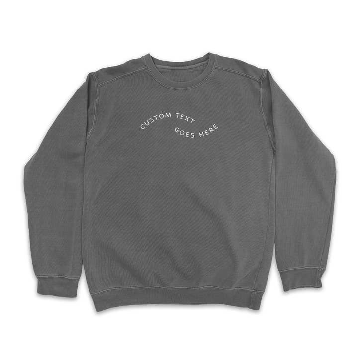 Island View Outfitters - Wholesale Sweatshirt - Unisex - *CUSTOM* Sunday Morning Embroidered Crew5