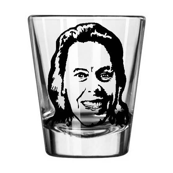 Aileen Wuornos True Crime Shotglas Barware Skräck Halloween Metafysisk för wholesale av Witchcrafted in MI