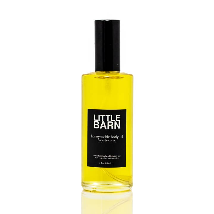 Honeysuckle Body Oil for wholesale by Little Barn Apothecary