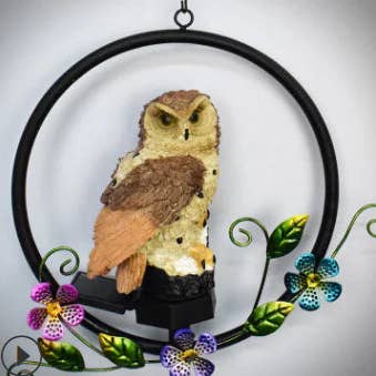 Luz Solar de Coruja de Jardim Encantado por atacado de Naomi's Happy Place Shop