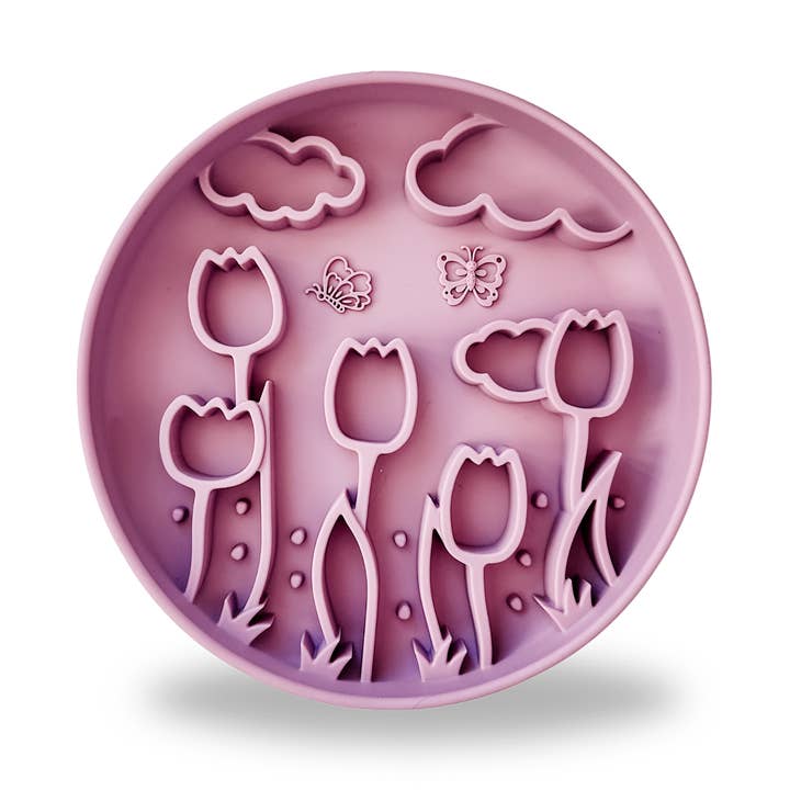 Tulip Mangeoire Lente Prune pour la vente par Barks and Brownies