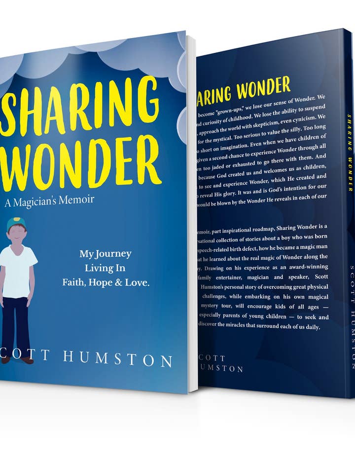 Sharing Wonder (book) by Scott Humston for wholesale by Share Wonder Playing Cards