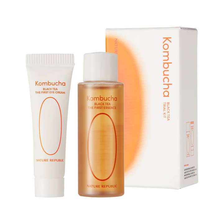 Best Beauty Group - Wholesale Facial Care Set/Kit - NATURE REPUBLIC Kombucha Black Tea 2 piece Trial Kit