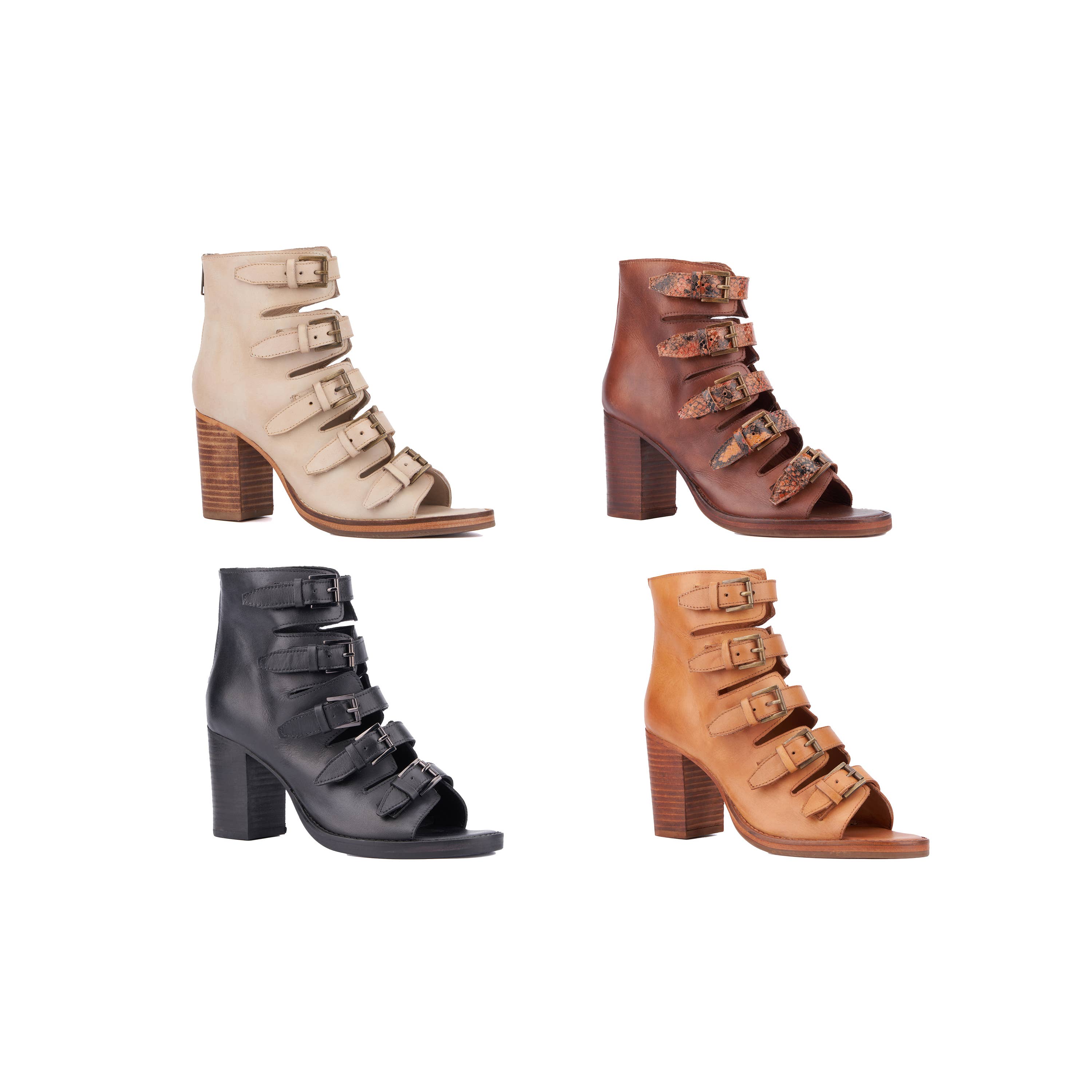 S3 Holding - Venta al por mayor Sandalias - Mujer - Vintage Foundry Co. Sandalia Lauralyn Heel para mujer