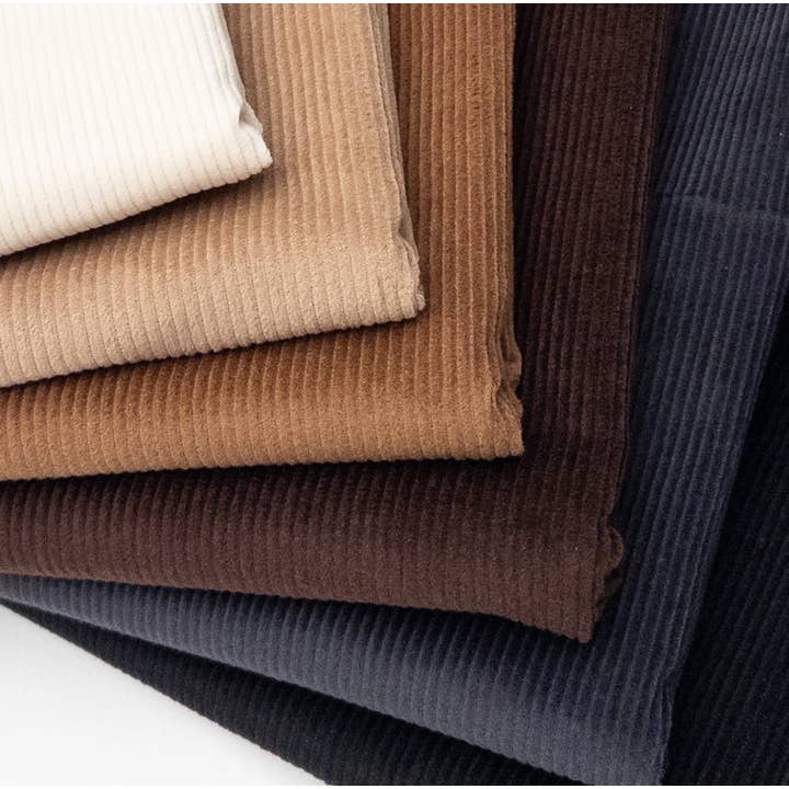 8-vägs stretchmanchestertyg – 98% bomull, 2% spandex för wholesale av BelieveWorks