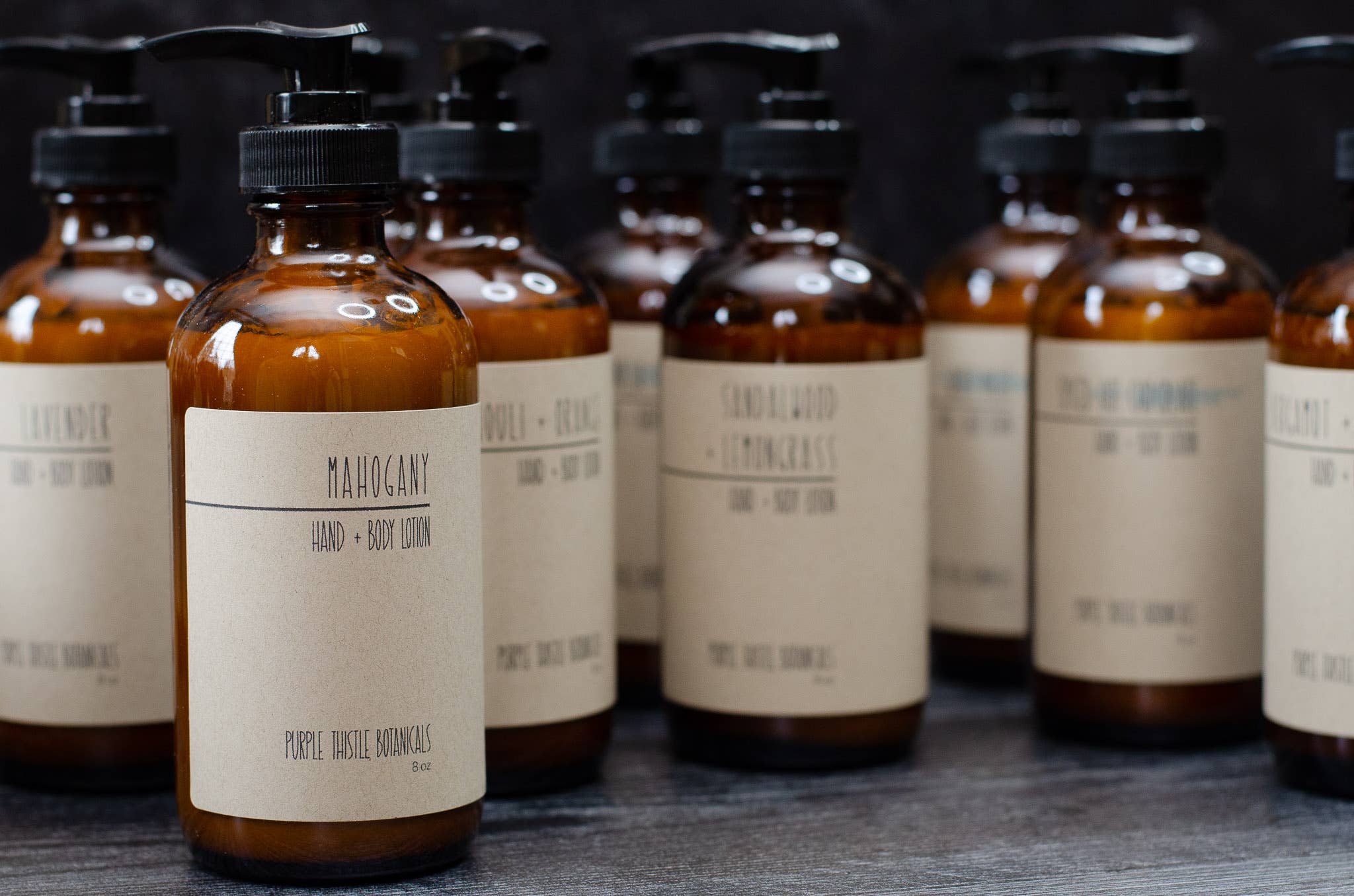 Purple Thistle Botanicals - Wholesale Hand & Body Lotion - Twilight Woods Lotion1