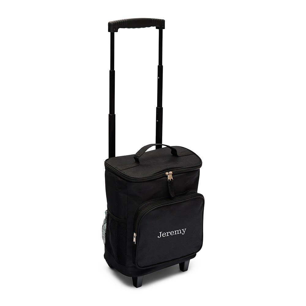 Weddingstar Inc. - Wholesale Cooler/Cooler Bag - Black Rolling Cooler Bag Trolley2