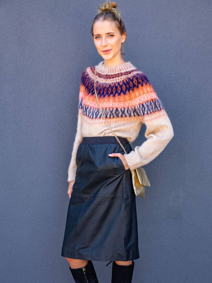 Hoss Läder Kells Kjol för wholesale av HOSS