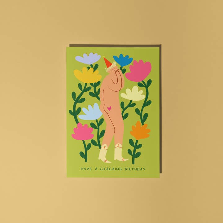 Little Black Cat Illustrated Goods - Wholesale Birthday Card - Cracking Birthday Card | Funny Birthday Card | Cheeky Card1