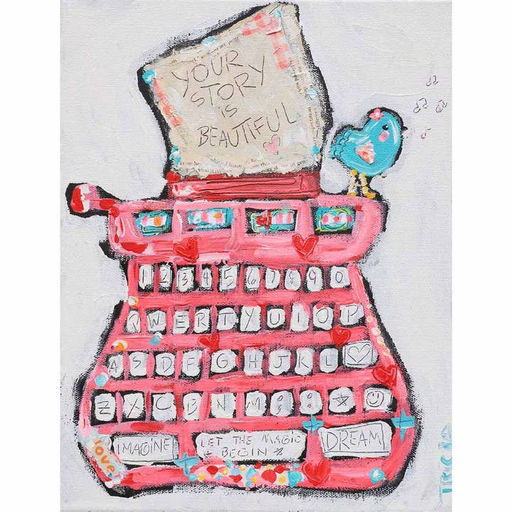 Your Story is Beautiful Print for wholesale by Tricia Robinson Art