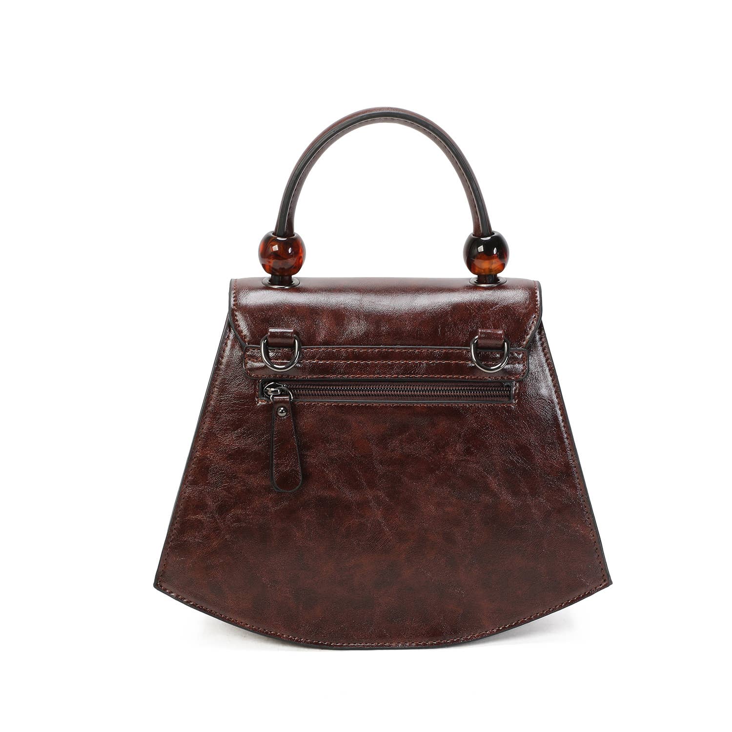 INES DELAURE - Wholesale Top Handle Bag - Women's - Handbag with magnetic flap7