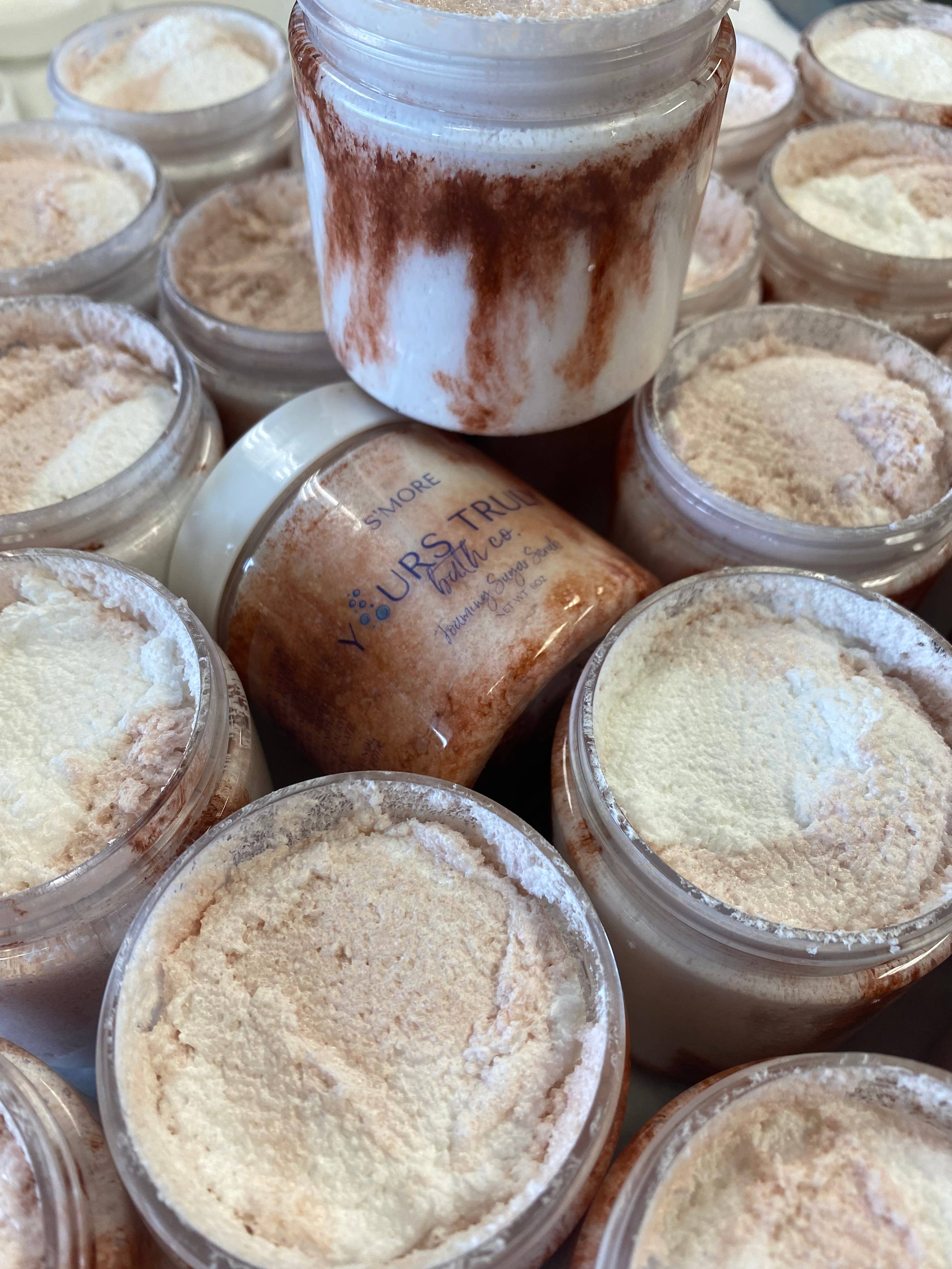 Yours Truly Bath Co - Wholesale Body Scrub/Exfoliant - S'mores Foaming Sugar Scrub1