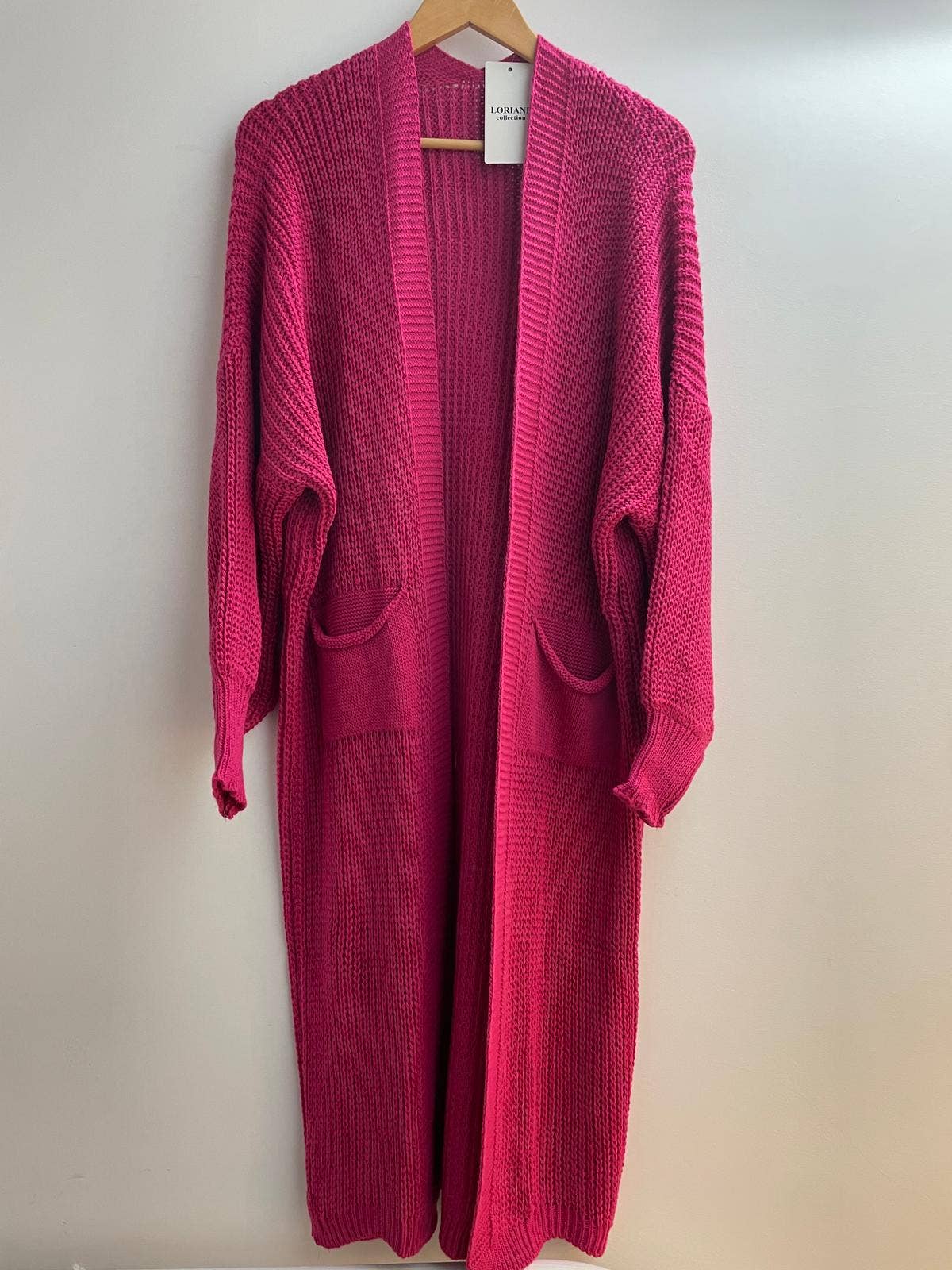 LORIANE - Wholesale Cardigan - Women's - 2268 Long knitted cardigan2