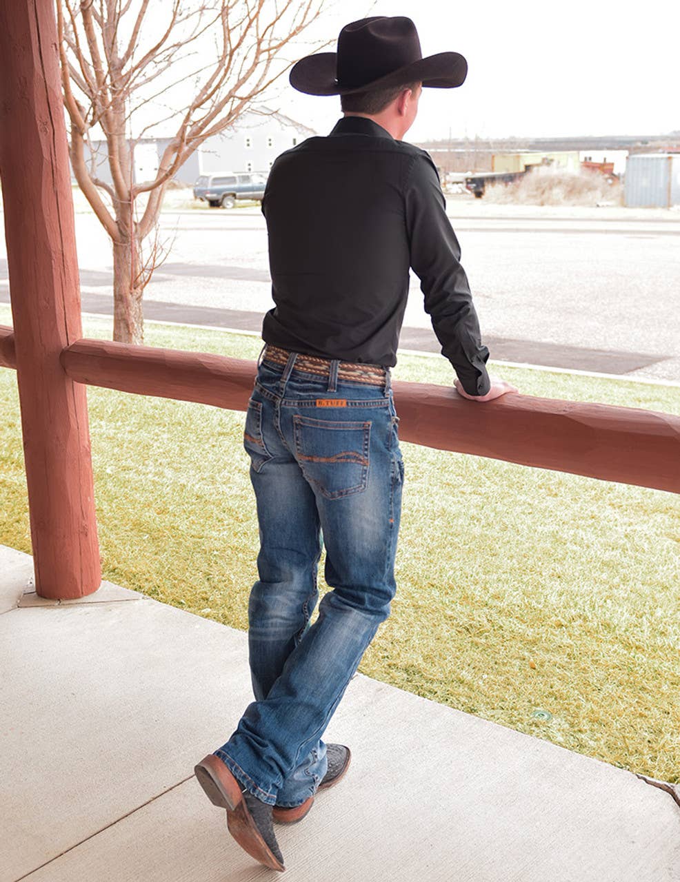 Cowgirl Tuff Co. / B. Tuff Jeans - Venta al por mayor Vaqueros - Hombre - Hombres en llamas7