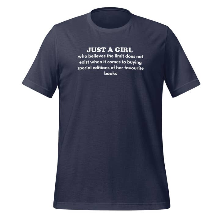 Just A Girl Limited Edition Tee for wholesale by MagicMerchEmporium
