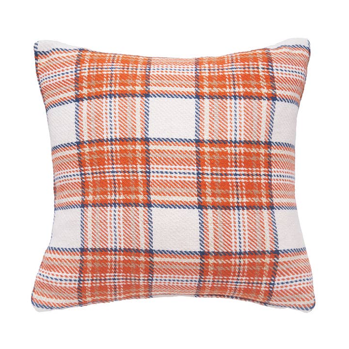 C&F Home - Vente Coussin décoratif - Coussin à carreaux Gibson Fall/Harvest0