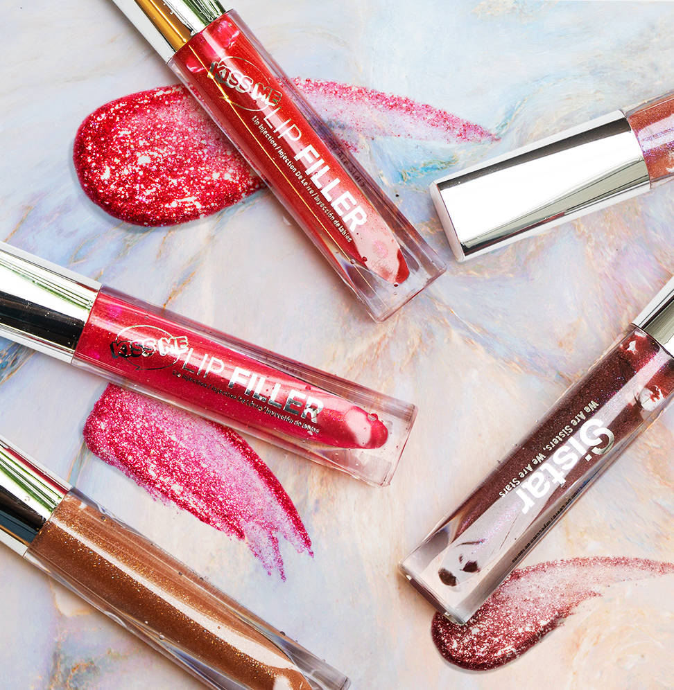 SM Beauty LLC - Wholesale Lip Gloss - Sistar - Kiss Me Lip Filler Plumping Lip Gloss | Paper Counter Display9