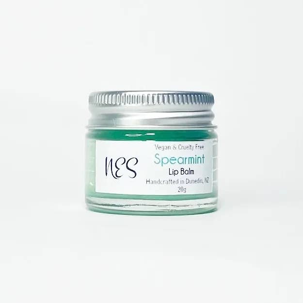 Spearmint Lip Balm for wholesale by NES Soap