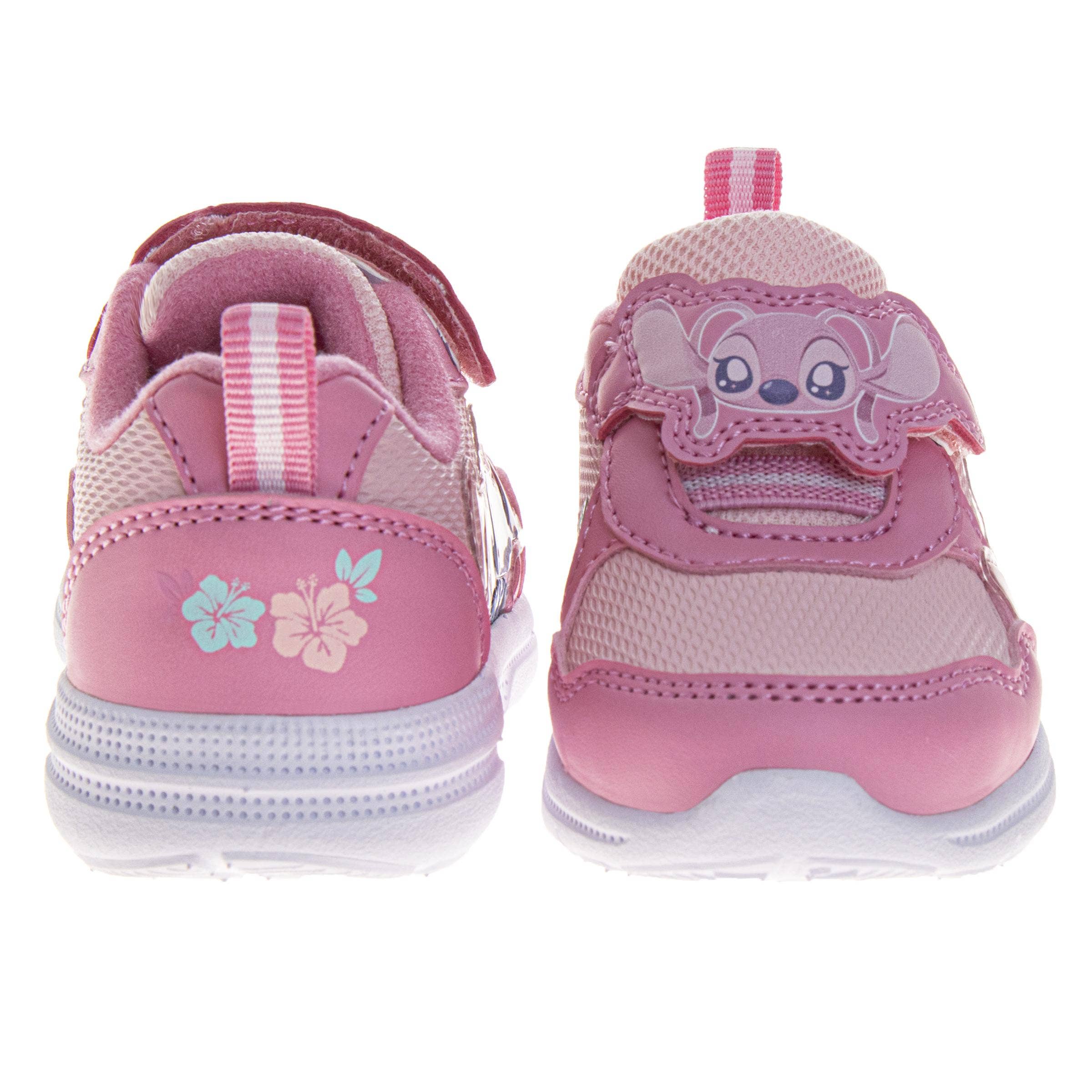 Josmo Shoes Inc - Wholesale Casual Shoes - Kids - Disney Stitch Girls Ohana Hook & Loop Sneakers (Infants)3