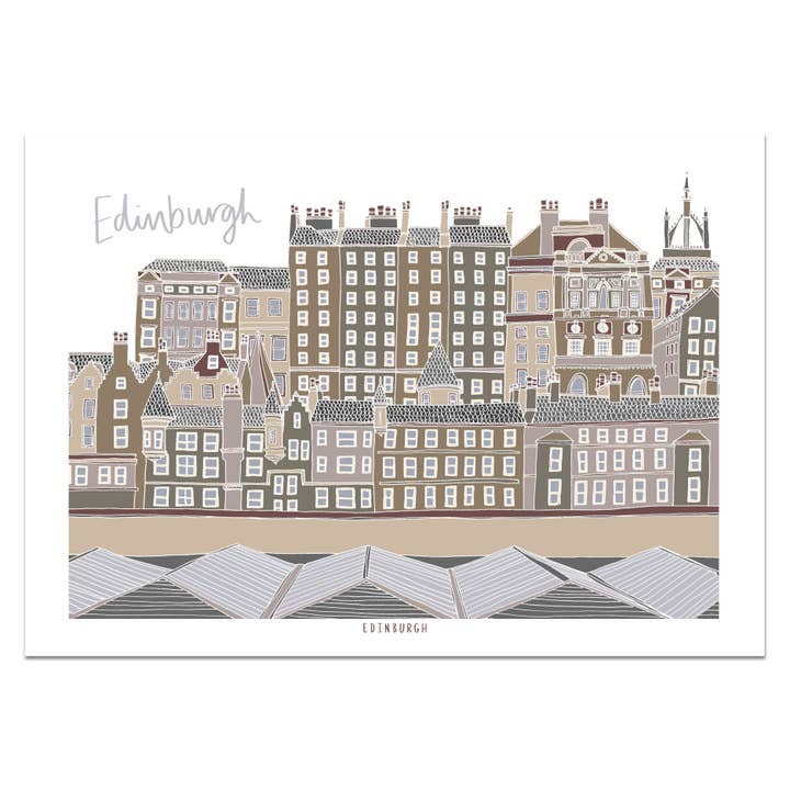 Edinburgh Print for wholesale by Victoria Rose Ball