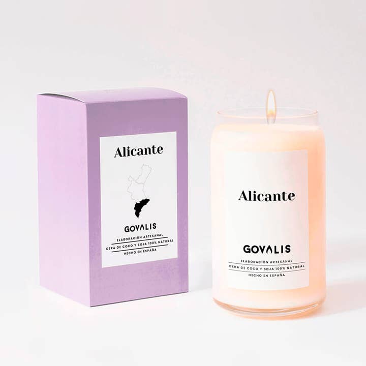 Alicante Scented Candle for wholesale by GOVALIS