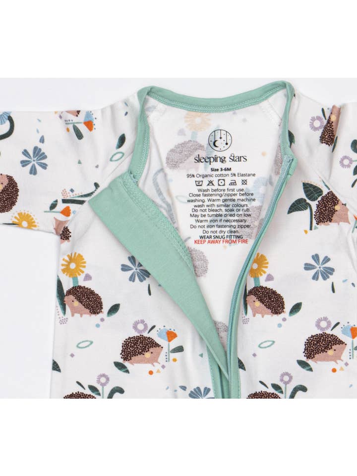 Sleeping Stars - Wholesale Sleepsuit - Baby - Hedgehog Baby Grow2