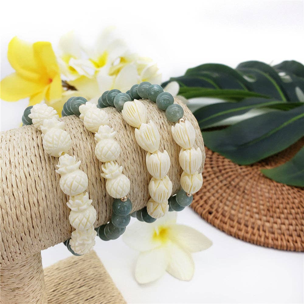 S&T Collections - Wholesale Beaded Bracelet - Hawaiian Bracelets In Different Styles And Colors20