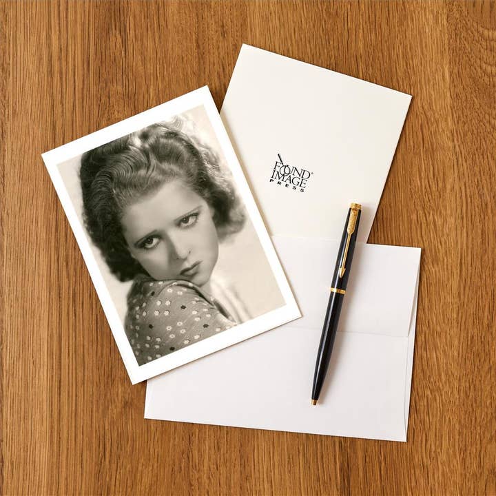 Found Image Press - Wholesale Stationery/Notecard Set - Greeting Card PH-50 Photo of Silent Screen Vamp1