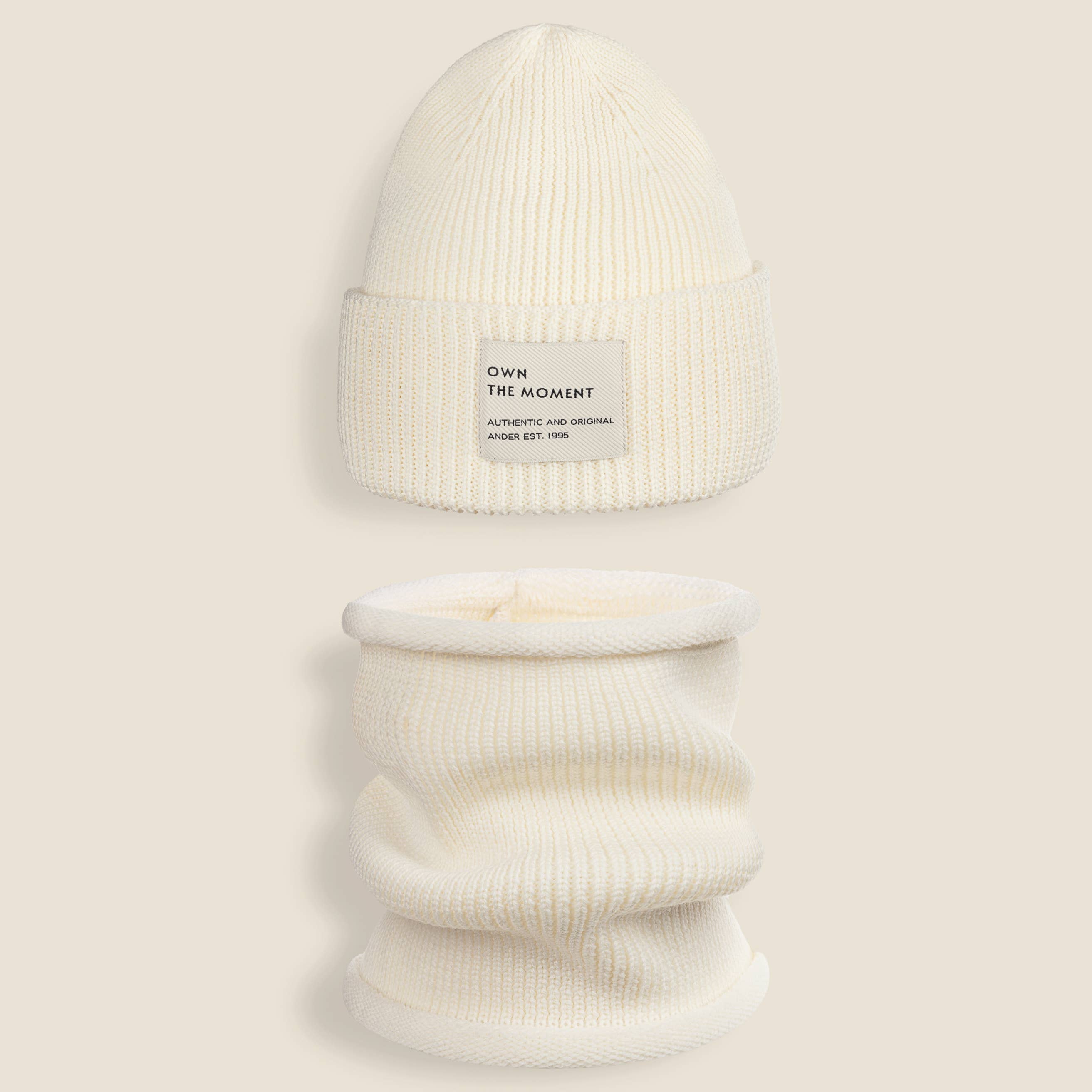 Ander - Wholesale Beanie - Women's - New Brigid 100%  Merino Wool set! Beanie + snood made in PL21