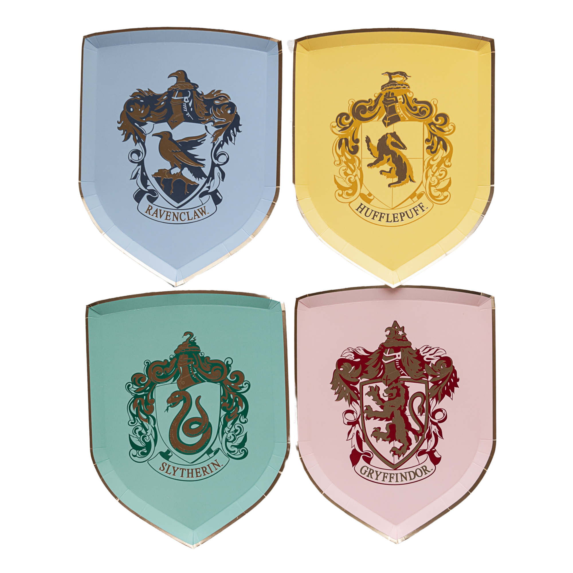 Bonjour Fête - Wholesale Disposable Plate - HARRY POTTER X BONJOUR FÊTE HOUSE PRIDE SMALL PLATES1